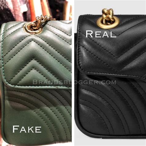 how to spot a fake gucci marmont|how to check Gucci Marmont bag.